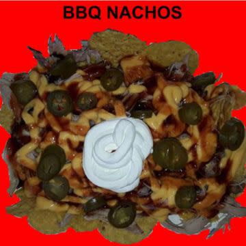 BBQ Chicken Nachos