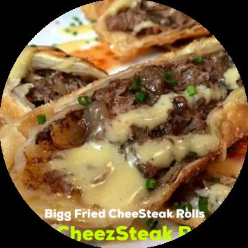 Big Beef or Chicken Cheesteak Rolls 