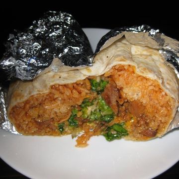 Spicy Chicken Burrito