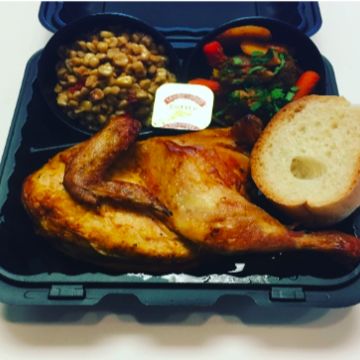 Roast Half Chicken Plate