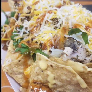 Jerk Chicken Nachos