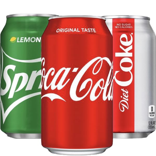 Canned Coca-Cola products