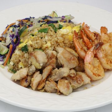 Hibachi Plate - Chicken + Shrimp - half 