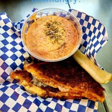 Three Cheese Grilled Cheese