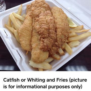 Catfish/Whiting w/ Fries