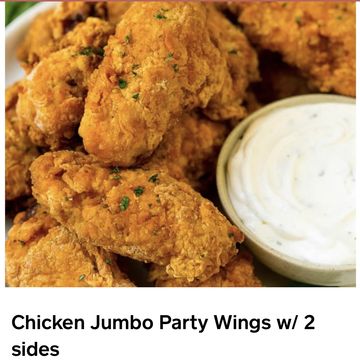 Jumbo Party Wing Meal