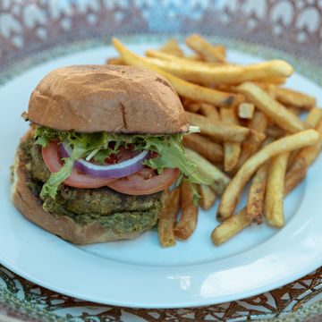 Spiced Lamb Burger