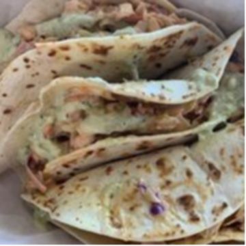 Shrimp Tacos Fra Diablo (3 tacos)