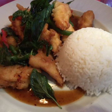 Spicy Basil Rice