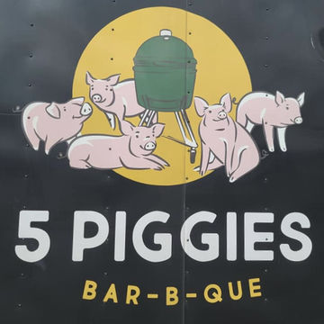5 Piggies Pulled Chicken Nachos 