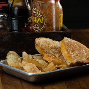 Crab Cheddar Grilled Cheese