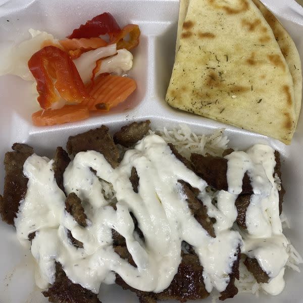 Beef and Lamb Gyro Platter