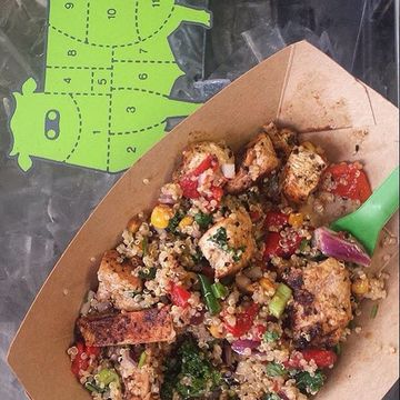 Roasted Quinoa & Kale Salad 