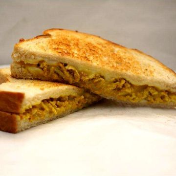 Curry Chicken Grilled Cheese