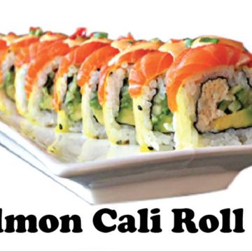 Salmon Cali Roll (8pcs/Raw Fish)