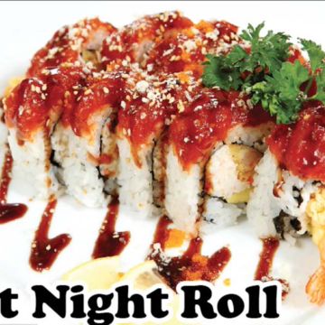Hot Night Roll (8pcs/Raw Fish)