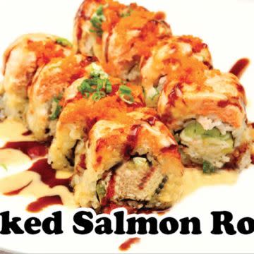 Baked Salmon Roll (8pcs/Cooked)