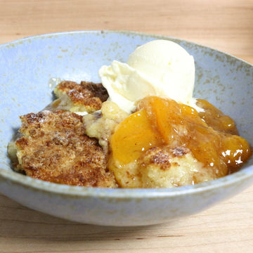 Cobbler by Pastry Chef Erica Mercer 