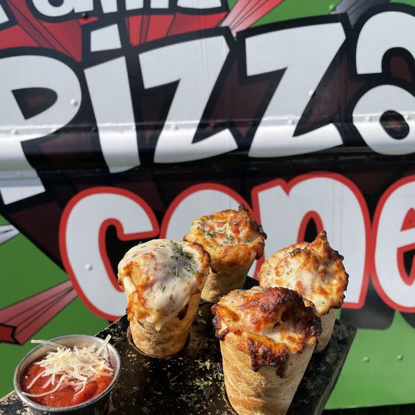 Chicken Parmesan Cone w/ side fries