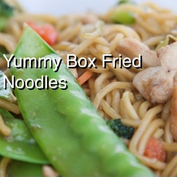 Vegetarian Stirfry Noodles