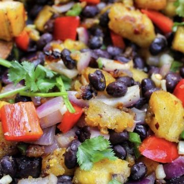 Plantain Bowls, Vegan