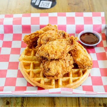 Cracked Chicken & Waffles