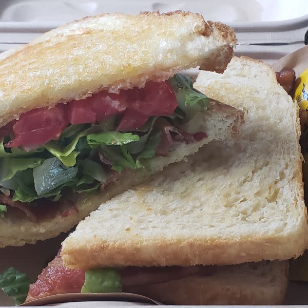 Traditional BLT on Seared Sourdough