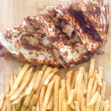 Barbeque Chicken Quesadilla
