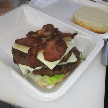 Double Bacon Sirloin Burger