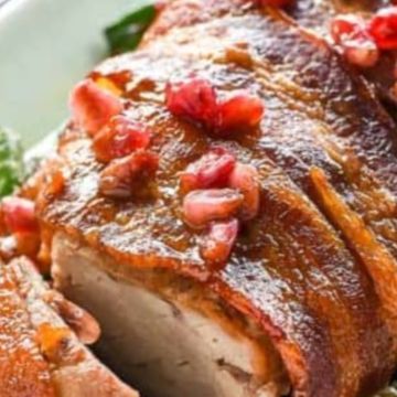 Bacon Wrapped Pork Tenderloin
