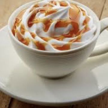 Hot Caramel Swirl Latte