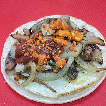 Roasted Mushroom Taco