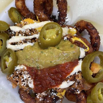 Smothered Onion Rings