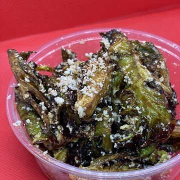 Mezcal Braised Brussels