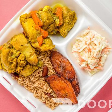Curry Chicken dinner