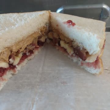 2nd Grader PBJ w/ Banana & Nutella