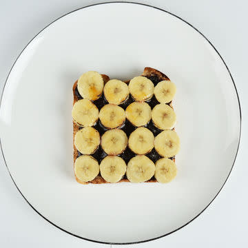 2nd Grader PBJ w/ Banana & Nutella