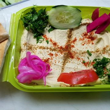 Hummus & Pita (vegan) 