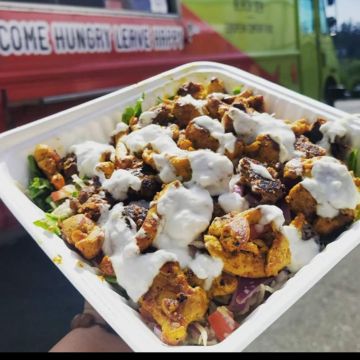 Chicken Shaorma Plate 