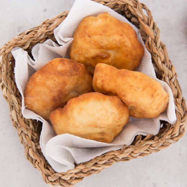 Fried Garlic Bread 