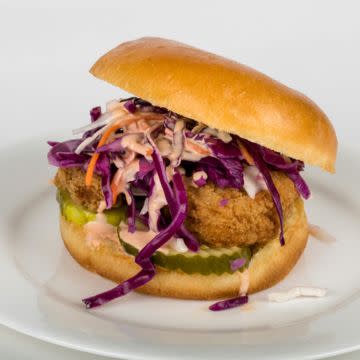 Brioche Bun Fried Chicken Sandwich