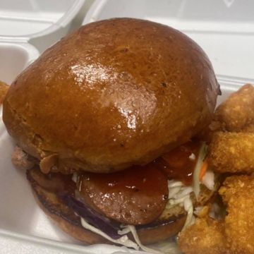 Hot Links Sandwich