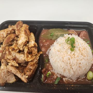 Cajun Chicken with Red Beans and Rice