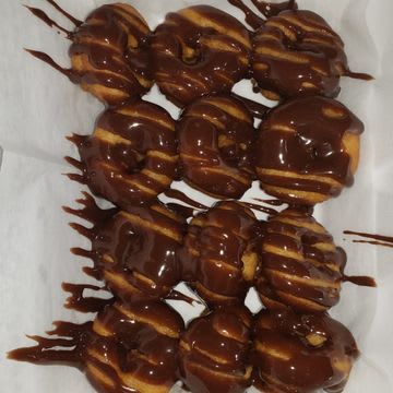 Chocolate Covered Mini Donuts 