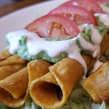 Beef Flautas