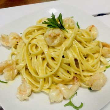 Fettuccini with Shrimp