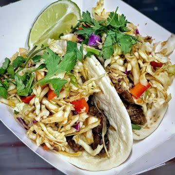 Kalbi Steak Taco (1 per order)