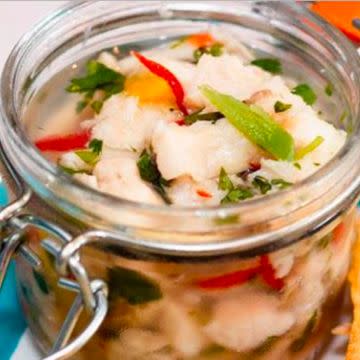 Cod and Shrimp Ceviche