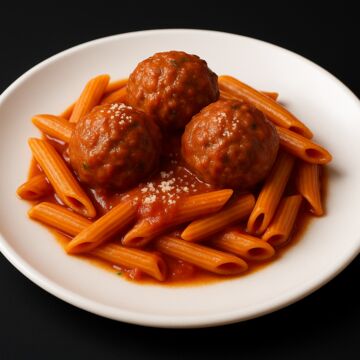 Pasta w/ Meatballs