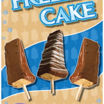 Frozen Cheesecake Dipped in Chocolate